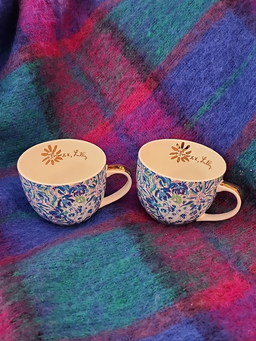 Lilly Pulitzer Lion Around Set Of 2 Mugs